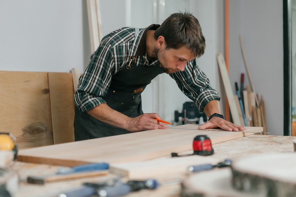 umrandung aus holz bauen