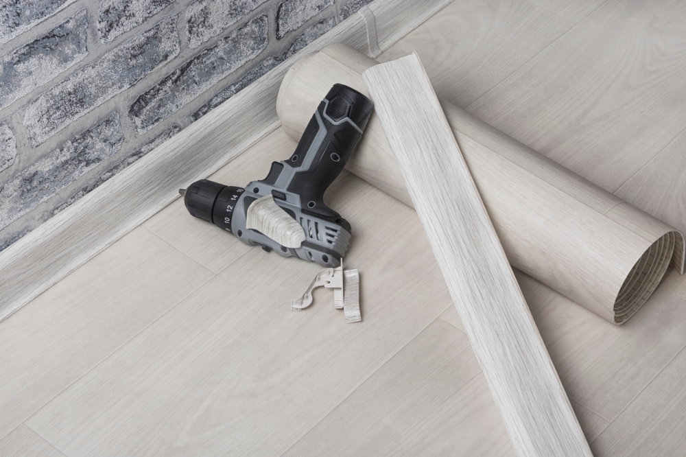 Linoleum Nachbearbeitung
