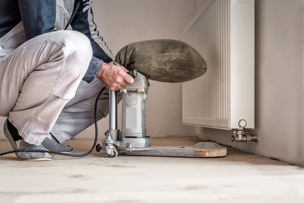 Estrichschleifmaschine