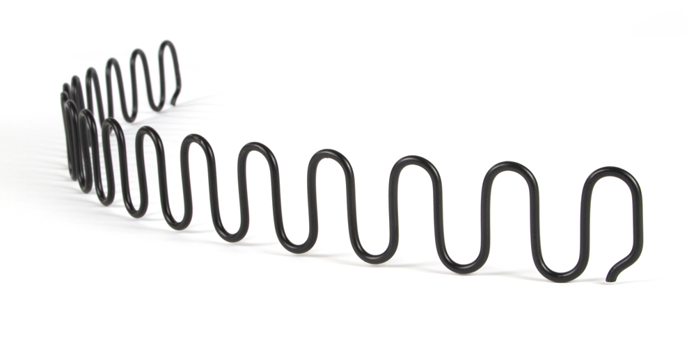 federn im wellenformat