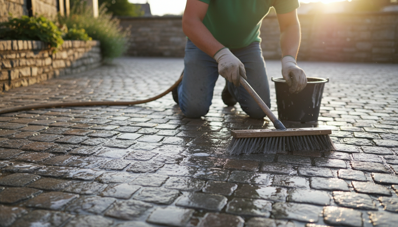 pflastersteine reinigen