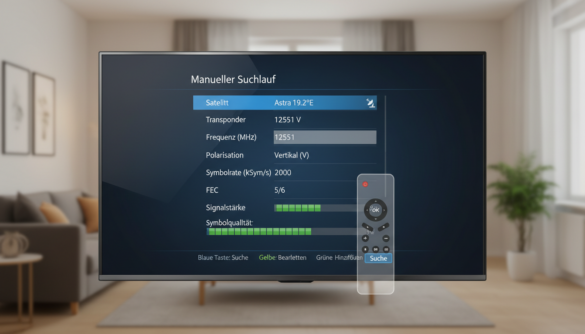 Astra 19,2 am TV einstellen