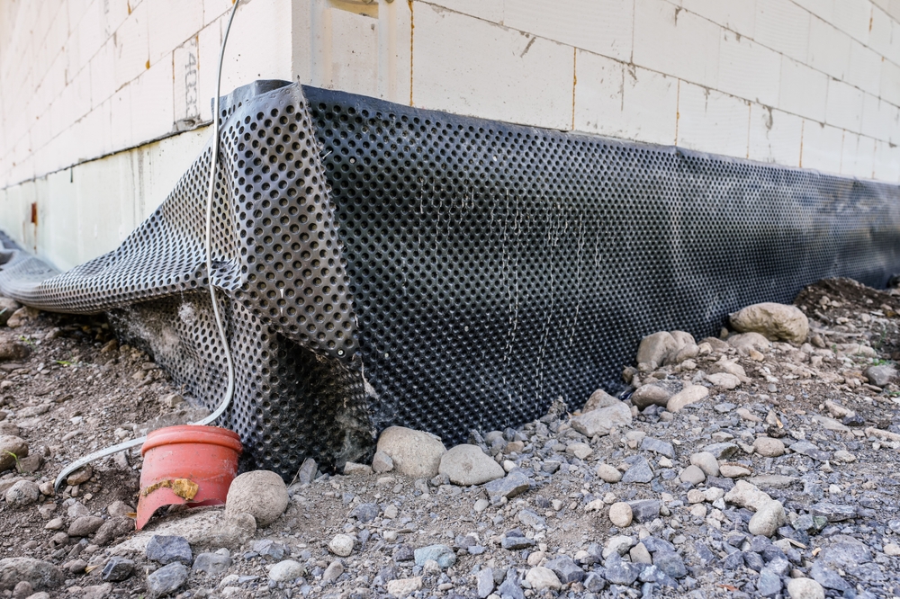 falsch verlegte noppenbahn