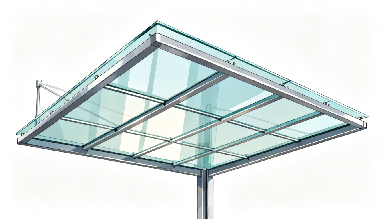 neigung eines vordachs