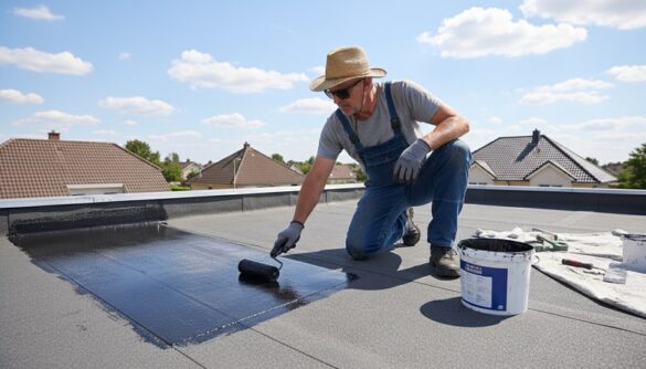 dachpappe richtig streichen